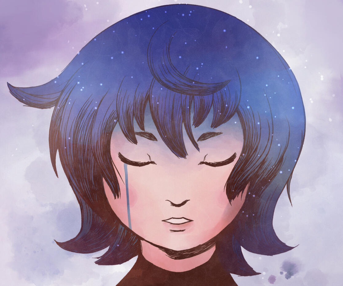 Sleepy Shepherd GRIS illustration | razzyberii