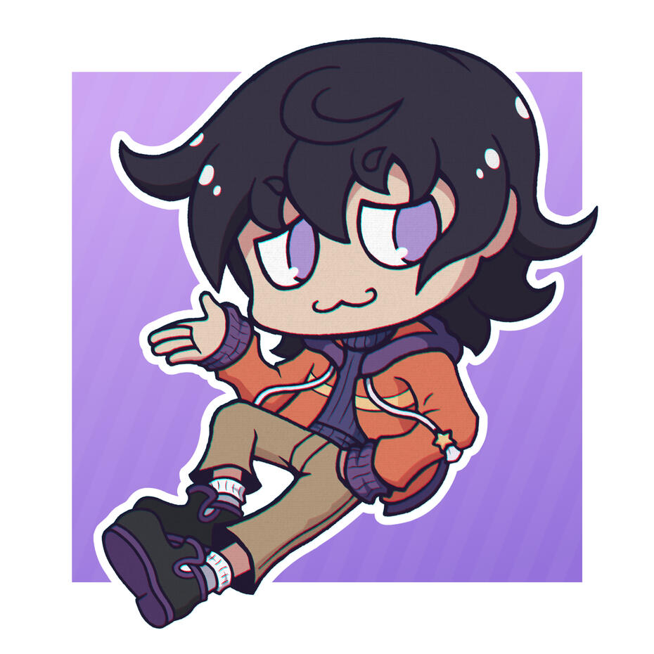 Sleepy Shepherd Chibi Illustration | razzyberii