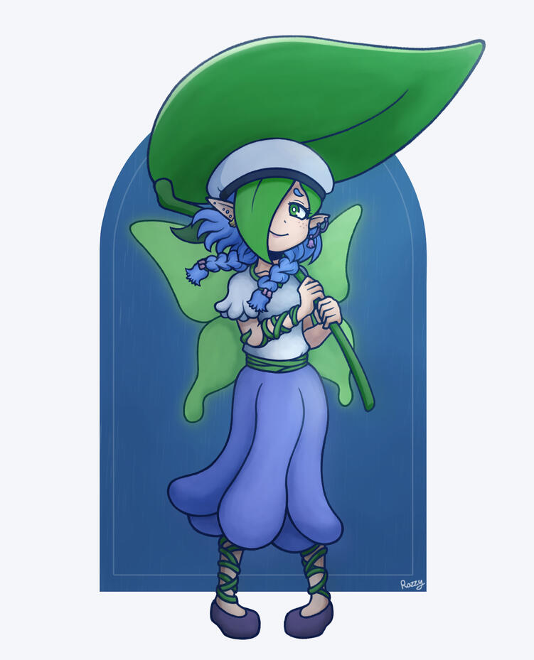 Bluabell illustration | razzyberii