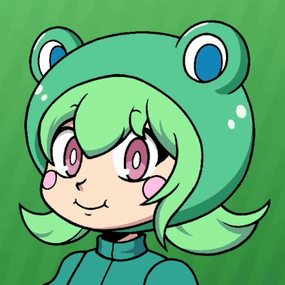 Frog Girl PNGTuber Plus Model | razzyberii